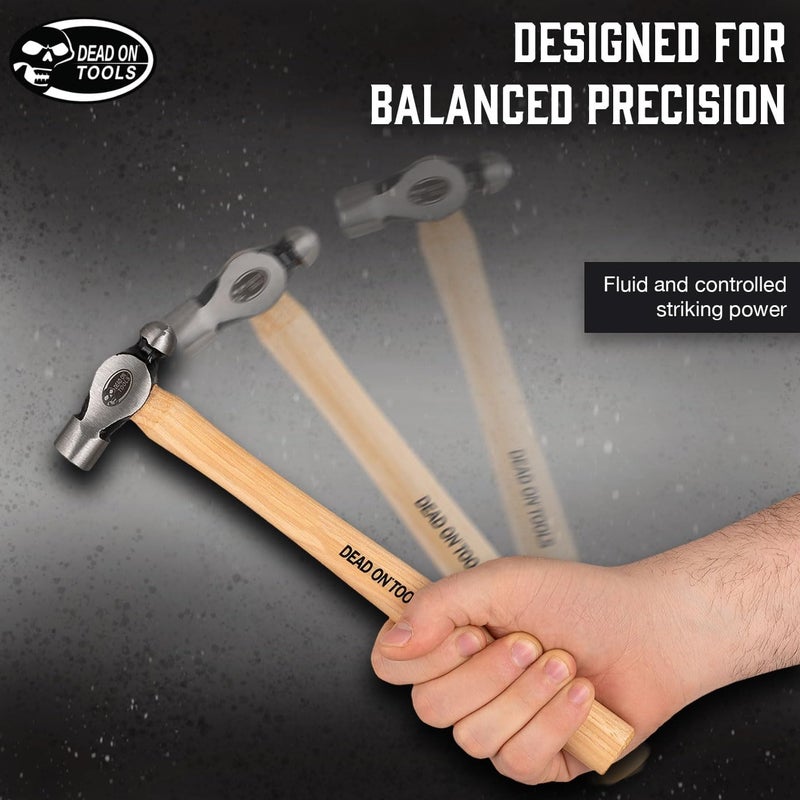 Dead On Tools-4oz Smooth Face Ball Peen Hammer,(DOHBP4S10) - Image 4